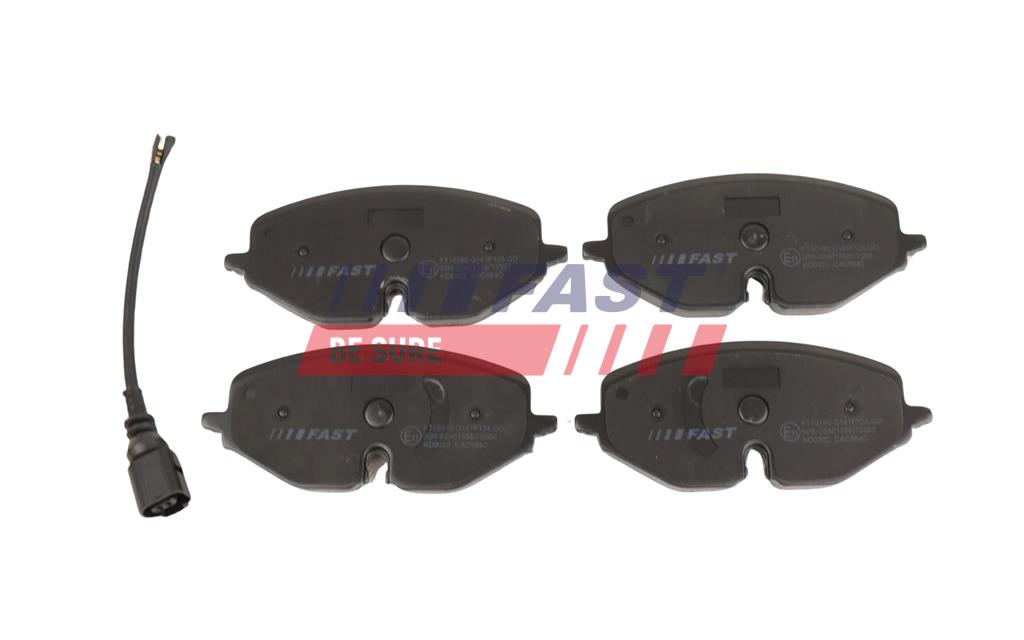 FT10180 PLAQUETTES DE FREIN FORD TRANSIT CONNECT 22> AVANT CAPTEUR