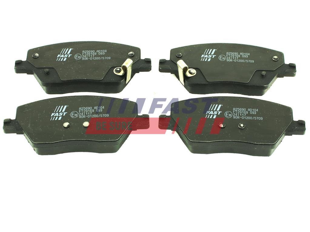 FT29169 КОЛОДКИ ТОРМОЗНЫЕ FIAT TIPO 16> ПЕРЕД БЕЗ ДАТЧИКА