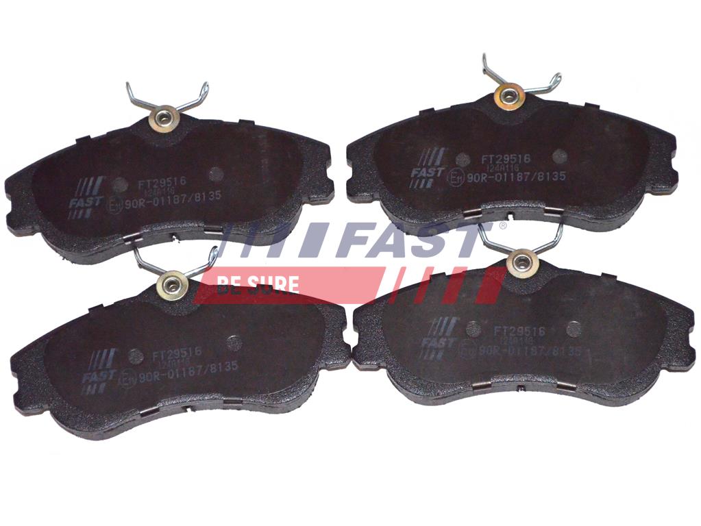 FT29516 BRAKE PADS CITROEN BERLINGO 96> FRONT WITHOUT SENSOR